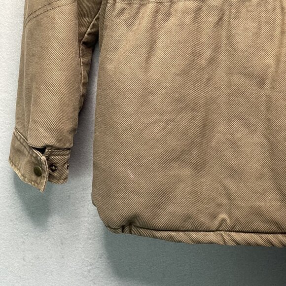 RVCA Women's Brown Nature x Industry Hooded Jacket XS Cotton - Picture 10 of 11